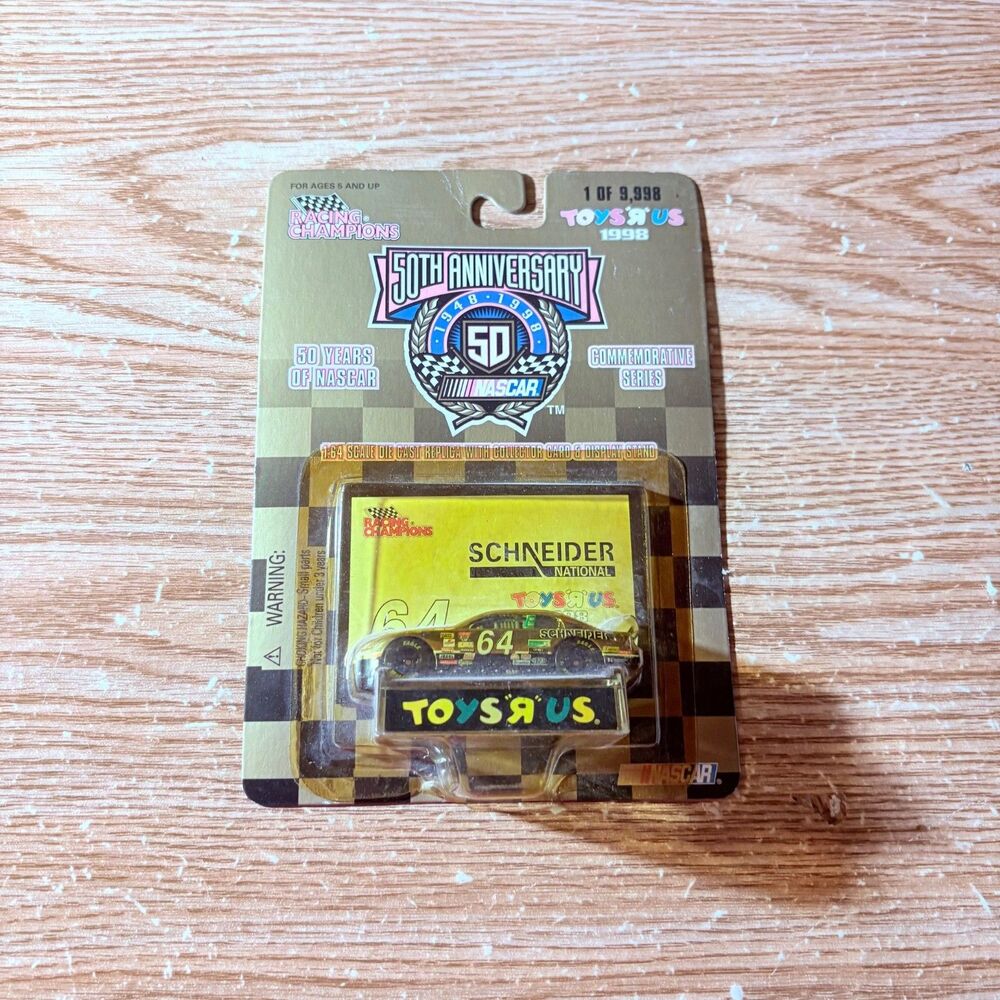 Racing Champions Nascar 50Th Anniversary #64 Black Car